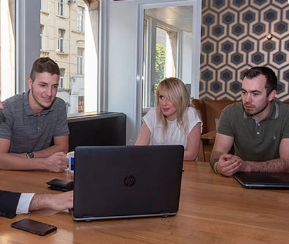 Yteria team together